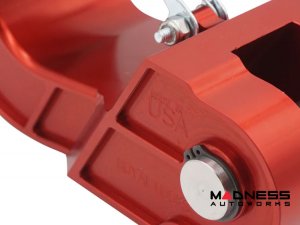 Ford Bronco Billet Recovery Hook - Royal Show Hook - Aluminum - Red